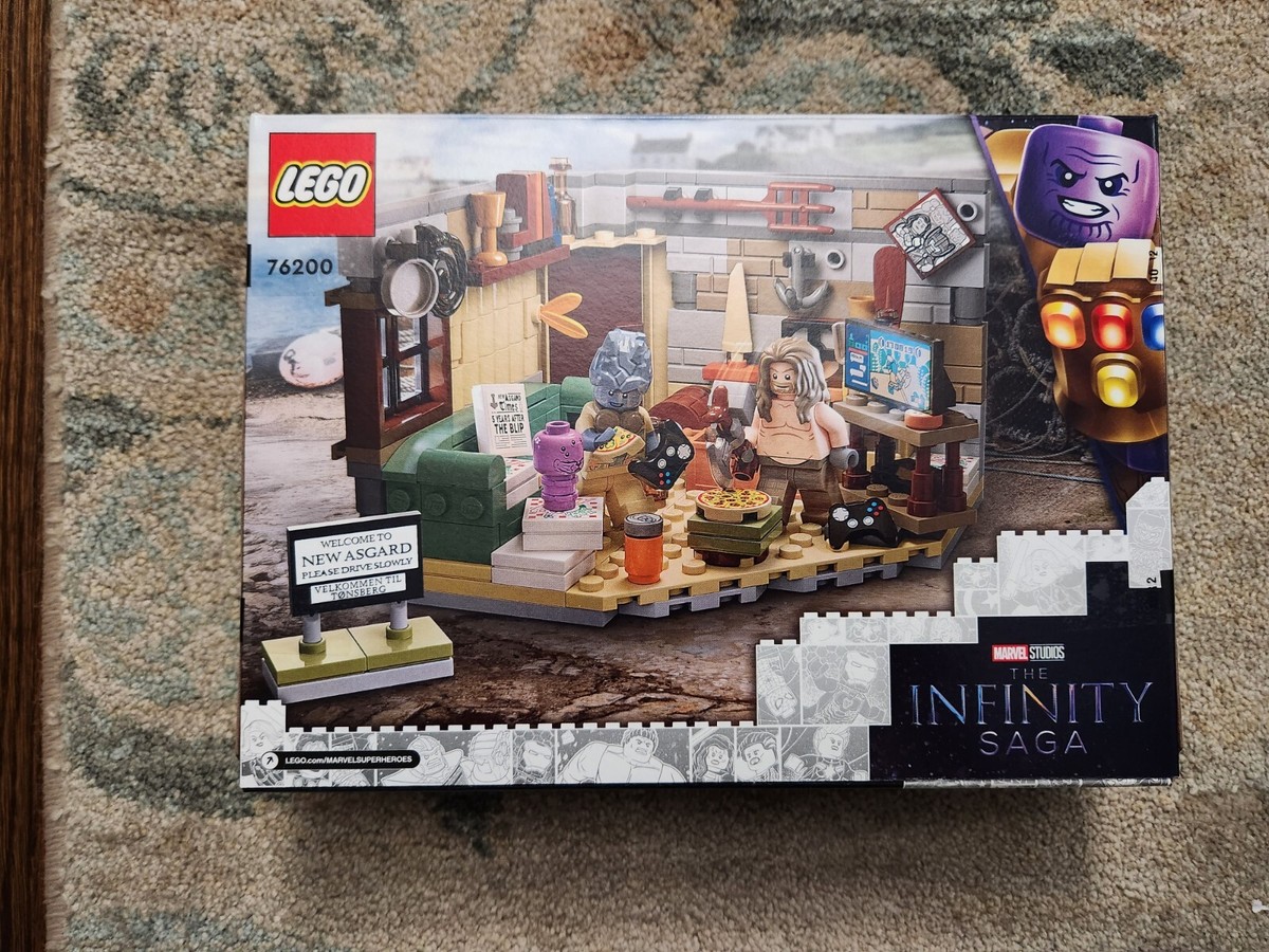 New Sealed LEGO 76200 Marvel Infinity Saga Bro Thor's New Asgard