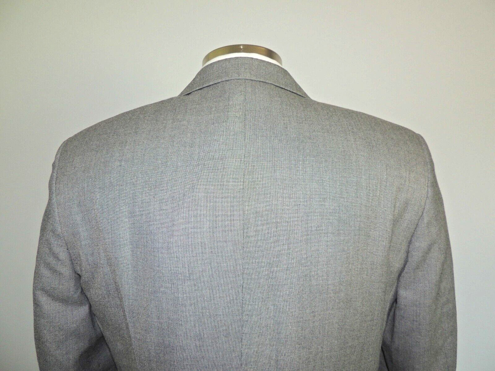 STATEMENTS  GRAY POLYESTER BLEND 2 BUTTON SPORT C… - image 6