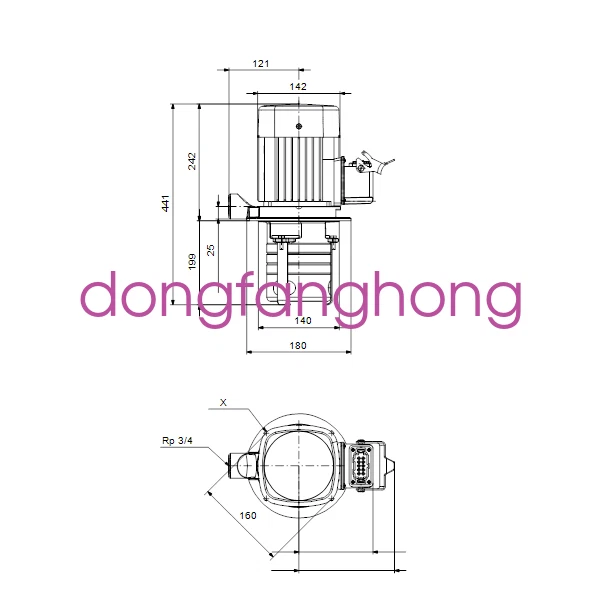 NEW Grundfos MTH2-60/6 A-W-A-AQQV Vertical Immersible Centrifugal Pump - Image 2 of 2