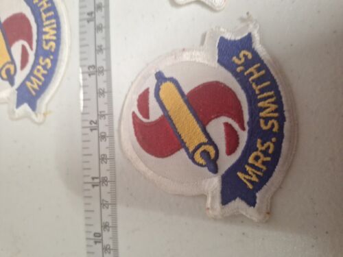 Lot Of 5 Mrs Smith's Pies Uniform Patches Pottstown Pa - Picture 2 of 7