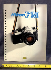 Nikon FM Camera sales brochure