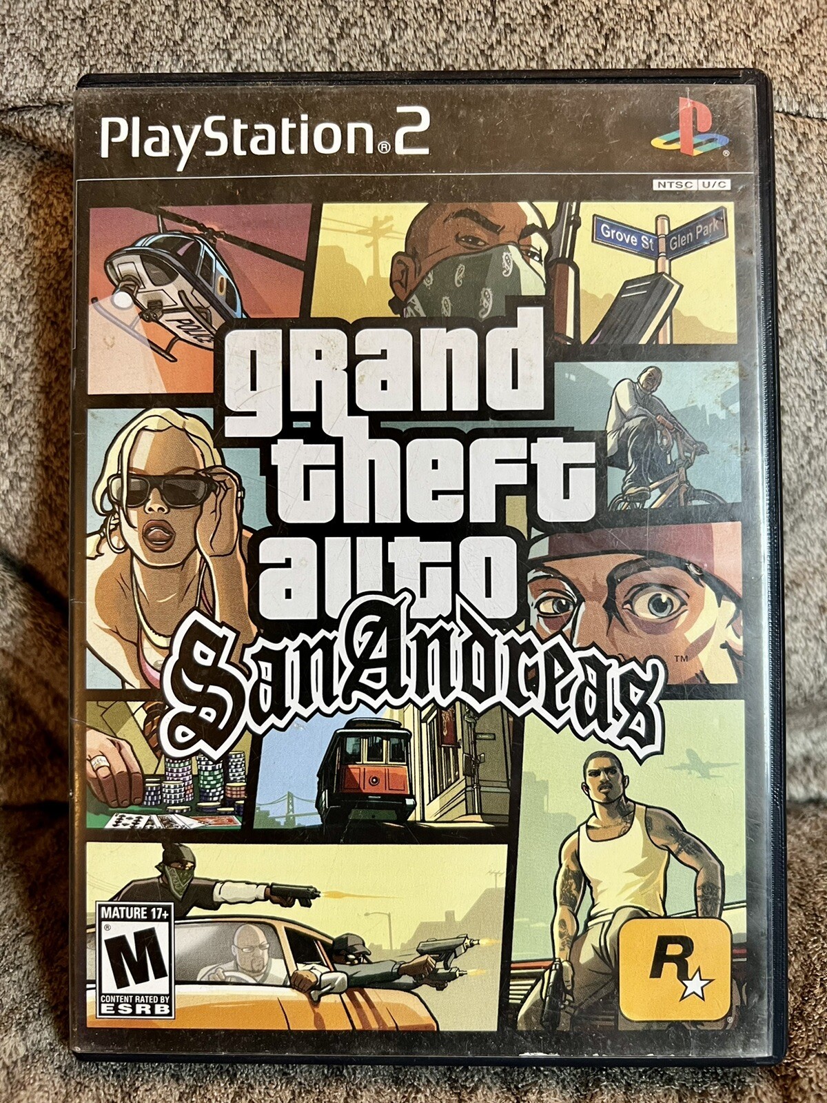 Grand Theft Auto: San Andreas (Sony PlayStation 2, 2004) PS2 with ...