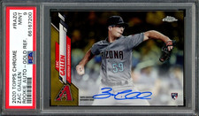 Zac Gallen Diamondbacks 2020 Topps Chrome Gold Refractor RC Auto #11/50 PSA 9
