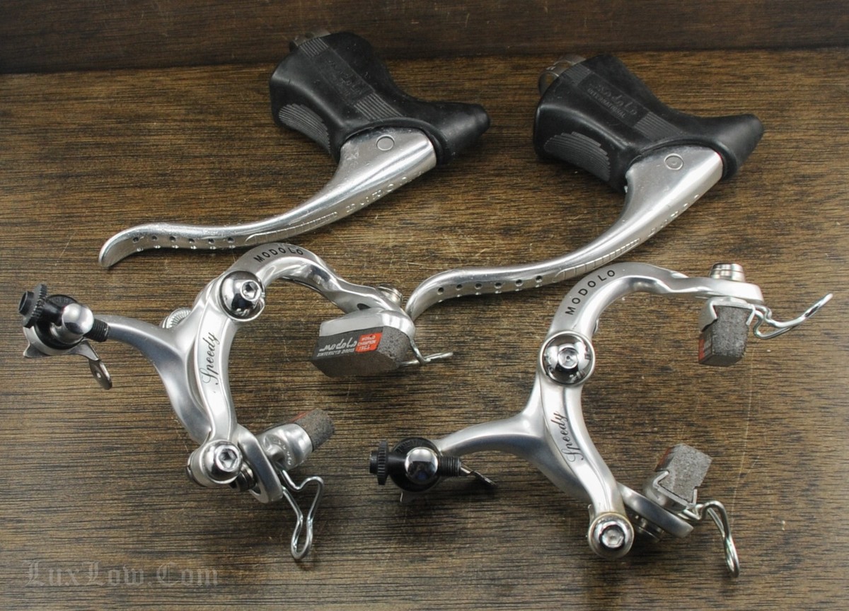 【未使用品】Modolo Speedy ブレーキセット NOS MODOLO SPEEDY COMPACT STRATOS BRAKESET CALIPERS BRAKES