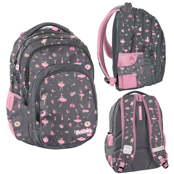 Paso Mehrfarbig Licht Rucksack Schulrucksack Schultasche Dance BU22DN-2706-image