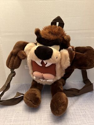 【超希少】ダズマニアンデビル マスコットリュック VINTAGE 1997 LOONEY TUNES TAZMANIAN DEVIL TAZ PLUSH
