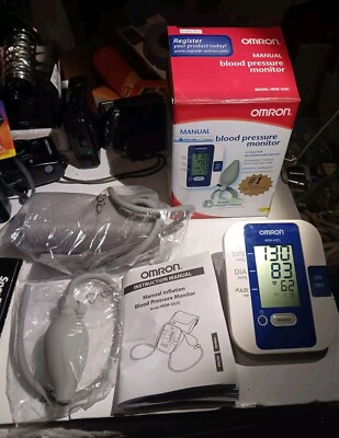 Omron HEM-432C Manual Blood Pressure Monitor Upper Arm