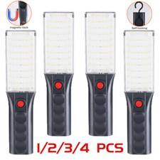 Rechargeable Led Cob Work Light Mechanic Flashlight Lamp Magnetic Super Bright