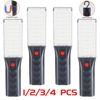 Rechargeable LED COB Work Light Mechanic Flashlight Lamp Magnetic Super Bright