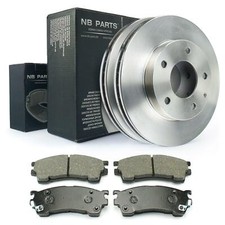 Bremsscheiben + Bremsbeläge 258mm vorne für Mazda 626 IV V GF MX-6 Premacy Xedos