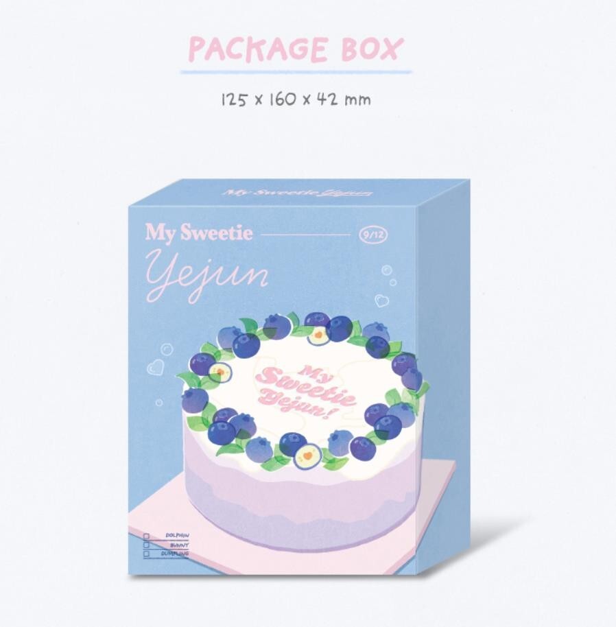 PLAVE OFFICIAL MD GOODS YEJUN 2024 BIRTHDAY KIT + PHOTOCARD