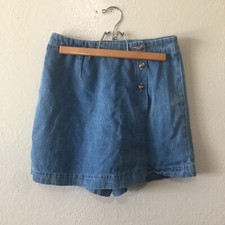 Vintage denim skort