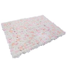 20Pcs Artificial Silk Flower Hydrangea Wall Panel Banquet Wedding Party Decor US
