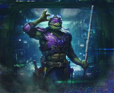 Superheroes teenage mutant ninja turtles turtle Stitched Gaming Mat Desk 15220