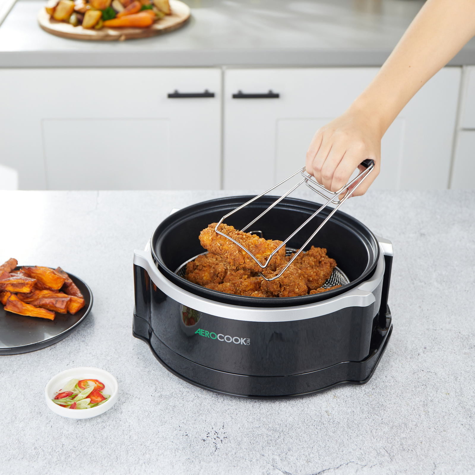 Salter AeroCook Air Fryer Halogen Convection for Healthy Cooking NonStick 1000W eBay