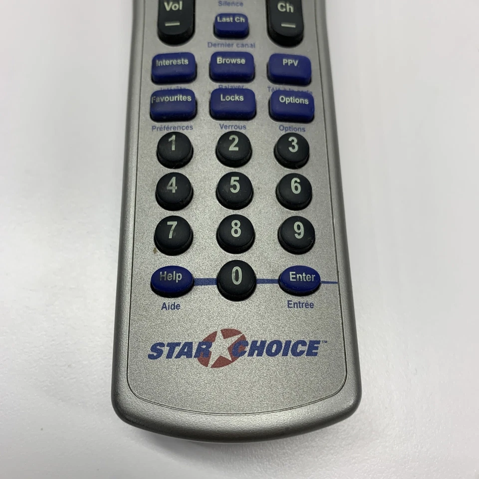 Motorola IRC550 Star Choice Shaw Cable Box Remote Control (p#001) - Image 2 of 4