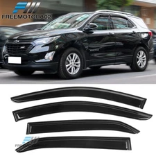 Fits 18-24 Chevy Equinox Slim Style Window Visors Rain Sun Guard 4PC Deflector