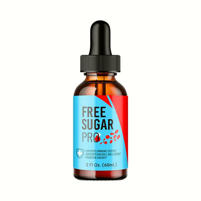 Free Sugar Pro Drops - Free Sugar Pro for Healthy Blood Liquid Drops - 1 Pack