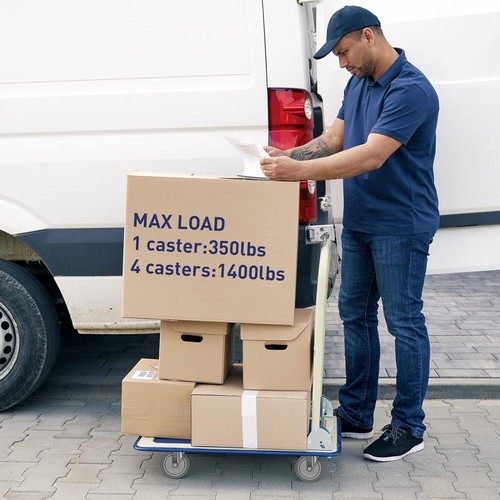 5" Heavy Duty Casters Rubber Wheel Capacity up to 1400 LB - Picture 32 of 56