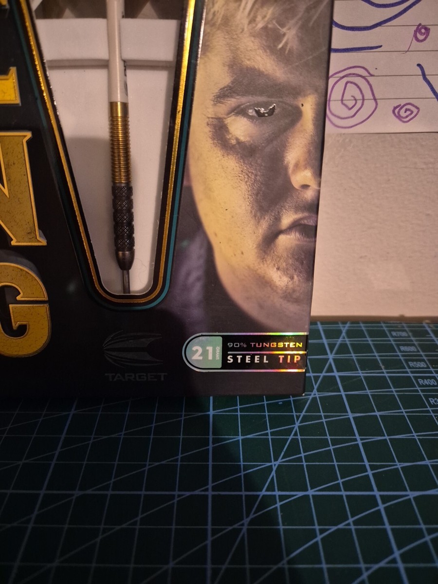 Extremely Rare 21g Target Corey Cadby 90% Tungsten Darts Set