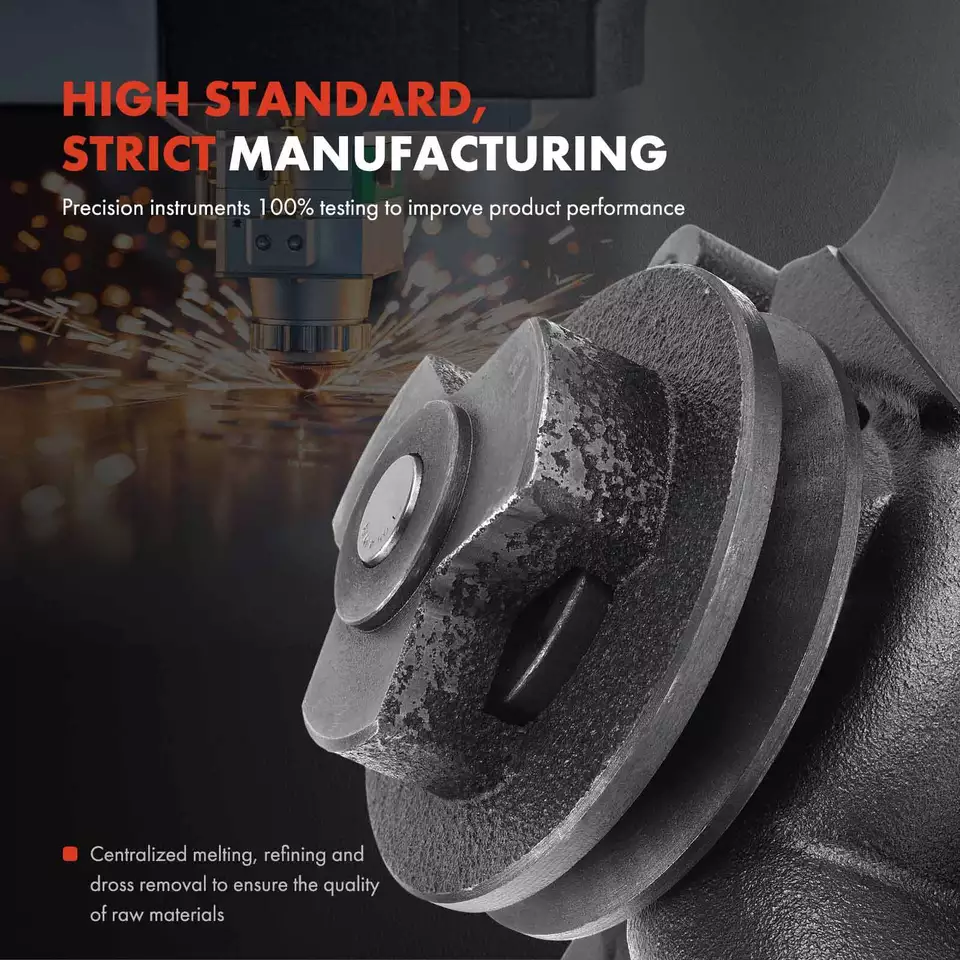 Bomba de agua con junta para Ford B600 B700 CF6000 CF7000 CF8000 F600 F700 LN7000 Foto 3 de 4