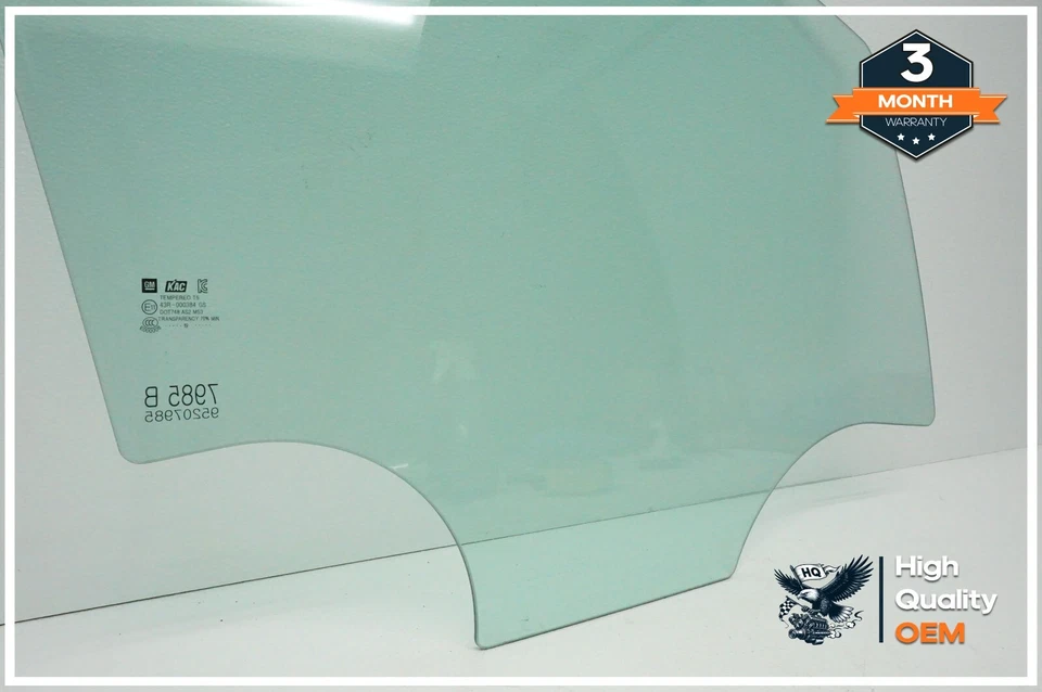 2013-2022 Buick Encore puerta delantera derecha pasajero ventana vidrio OEM Foto 4 de 4