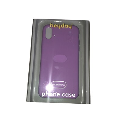 heyday Apple iPhone X/XS Silicone Case Color Lilac