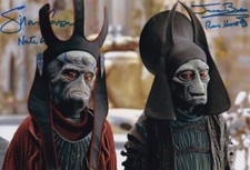 CARSON & BLAKE signed Autogramm 20x30cm STAR WARS in Person autograph COA