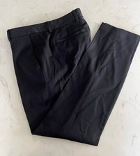 Everlane Wool Dress Pant Mens 32x32 (measures 34x29) Black 4 Pocket Trouser