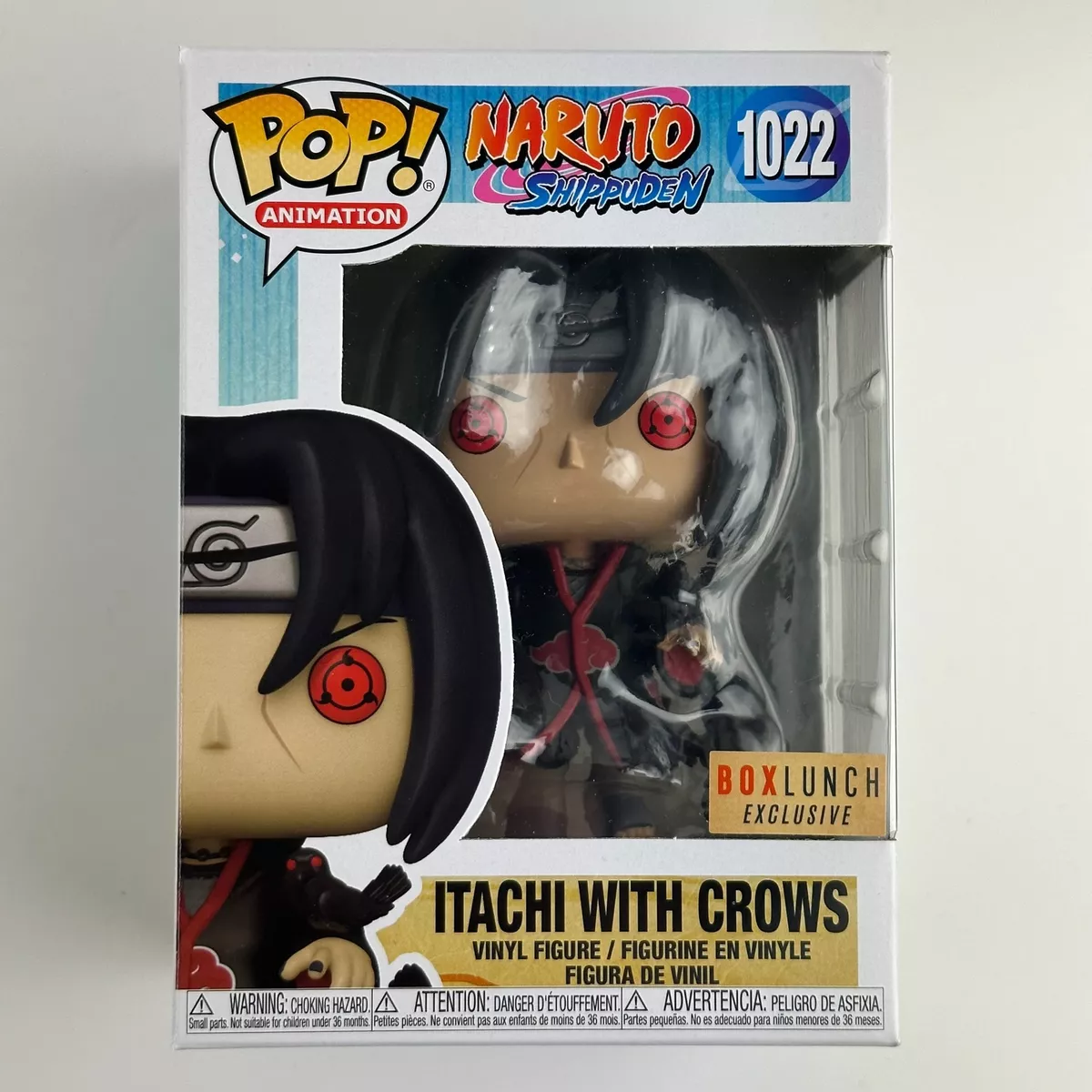 Funko POP! Animation: Naruto Shippuden - Itachi with Crows (Exclusive) Pop  Vinyl