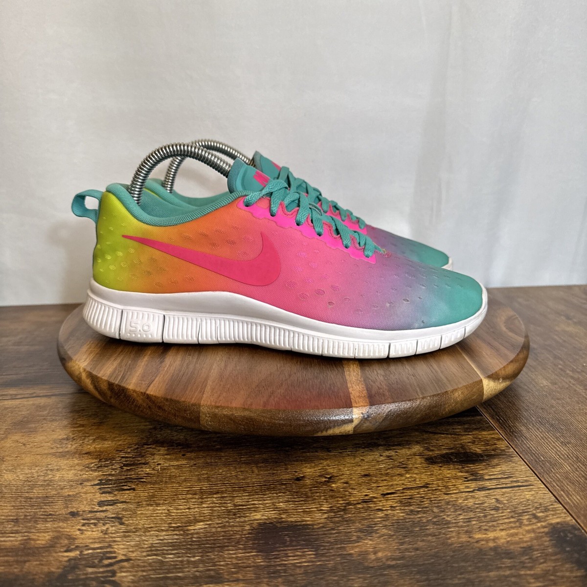 nike free flyknit rainbow womens price