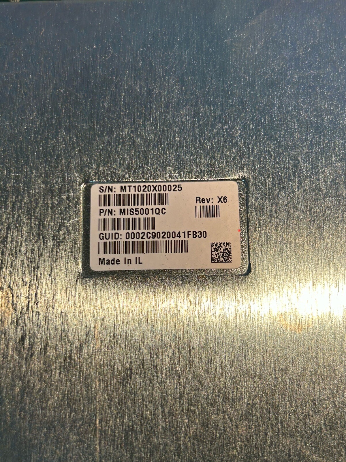 Mellanox MIS5001QC InfiniScale IV 18 Port QSFP 40Gb/s Blade for IS5600