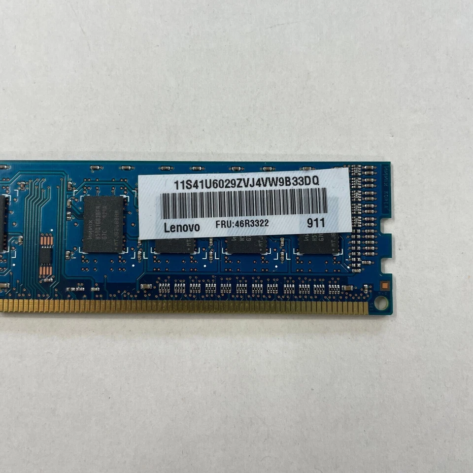 Hynix 1GB DDR3 RAM PC3-8500 1066MHz non-ECC Unbuffered CL7 DIMM HMT112U6BFR8C-G7 - Image 3 of 4