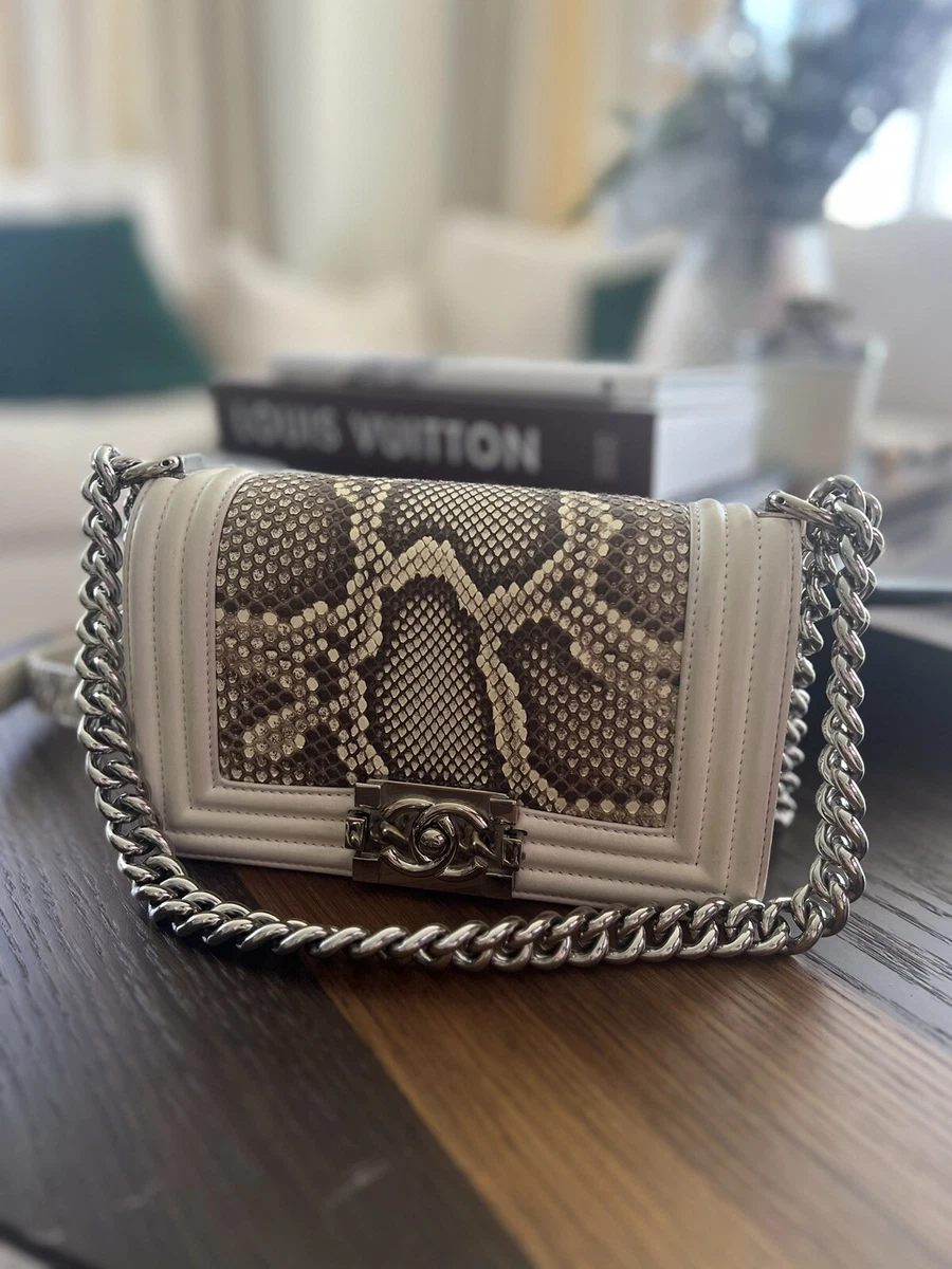 Chanel Snakeskin Boy Bag