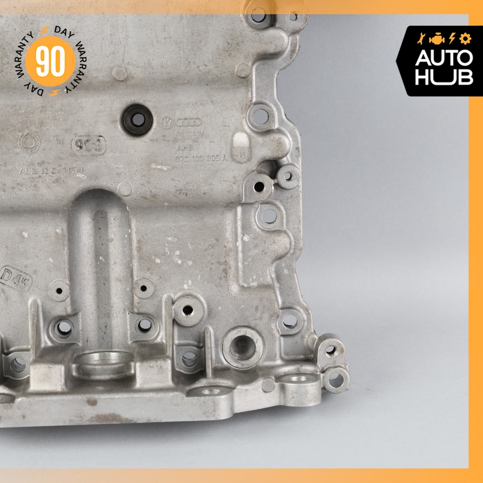 03-18 Bentley Continental Flying Spur GT GTC 6.0L Engine Upper Oil Pan OEM 58k