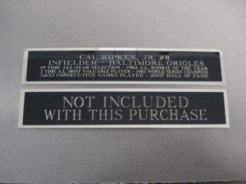 Stan Musial St. Louis Cardinals Nameplate For A Baseball Photo Plaque 1.5" X 6" - Picture 5 of 12