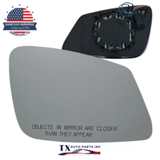 For BMW 5/6/7 Series F02/F10/F12 Passenger Side Mirror Glass Heated w/ 4pin plug