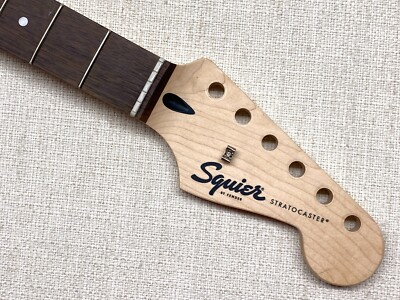 Genuine Fender Squier STRAT NECK Maple Indian Laurel Fingerboard Electric Guitar