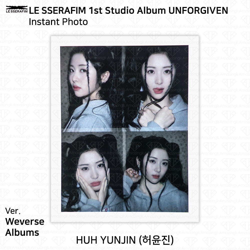 Le Sserafim 1st Studio Album Unforgiven Weverse Album Ver