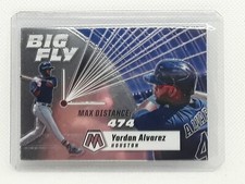 Yordan Alvarez 2021 Mosaic Baseball - Big Fly #BF10 - Houston Astros