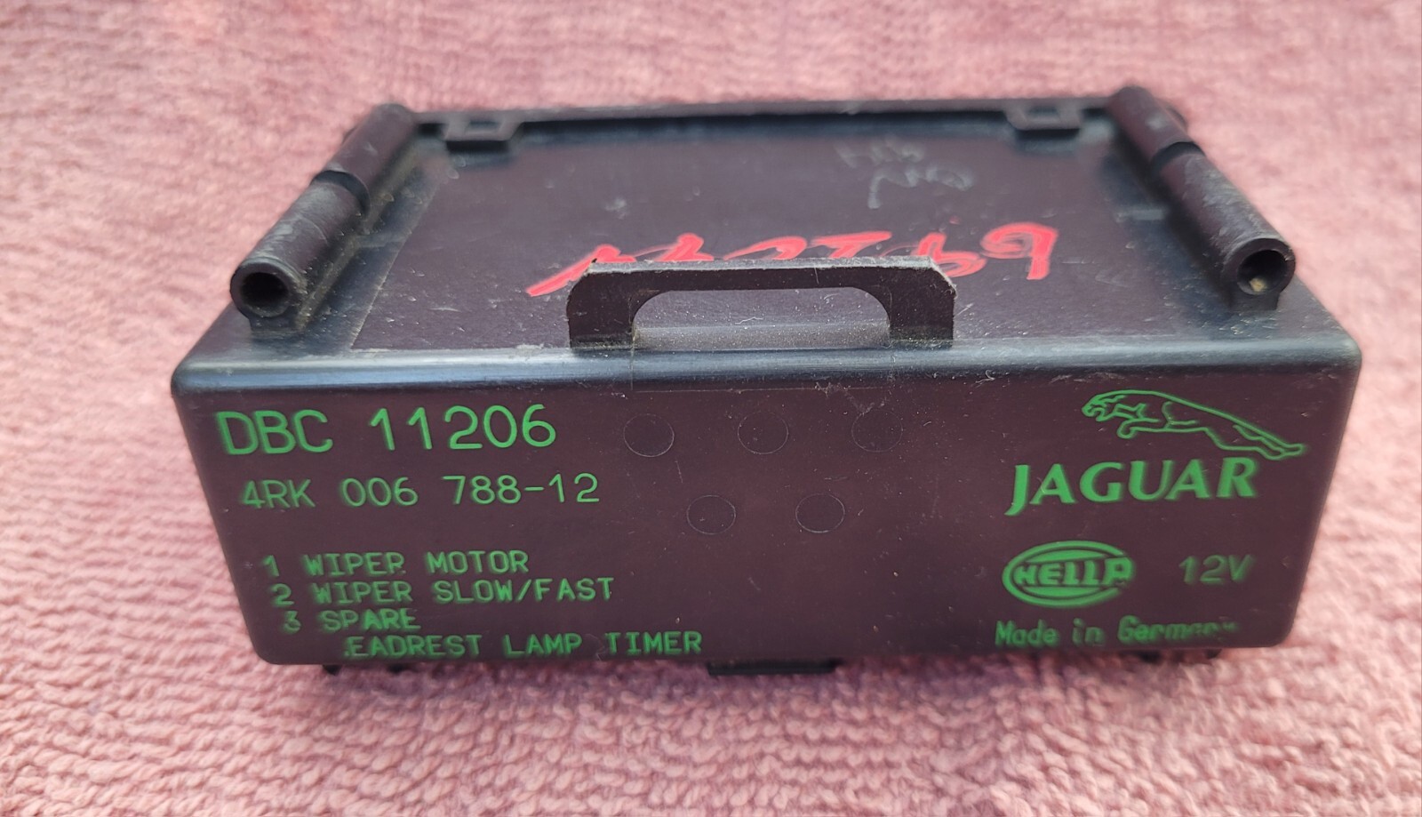 1991 1992 1993 1994 JAGUAR XJ6 WIPER MOTOR HEADREST LAMP RELAY MODULE