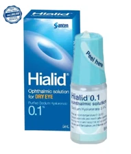 Japan Santen Hialid 0.1 Ophthalmic Solution Eye Drops 2 x 5ml Dry Eyes