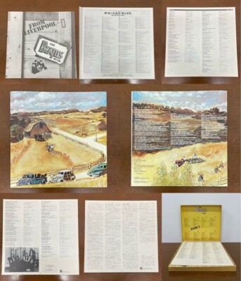 THE BEATLES / Box From LIVERPOOL 8 LP Vinyl 1980 EMI Compilation