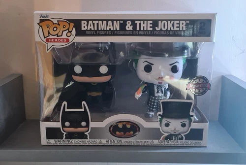 Batman And The Joker Funko Pop Heroes Special Edition 2 Pack