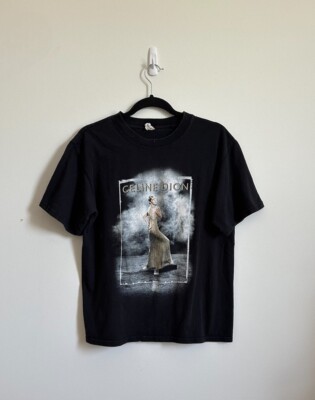 Vintage Inspired 2015 Celine Dion Back on the Road Tour Band Tee Medium