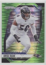 2024 Panini Prizm Rookies Neon Green Pulsar Prizm Adisa Isaac #302 1u6