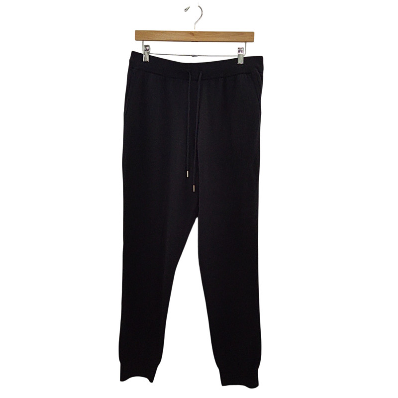 Quince Mongolian Cashmere Sweatpants Black Pants M-71777483681-1386467