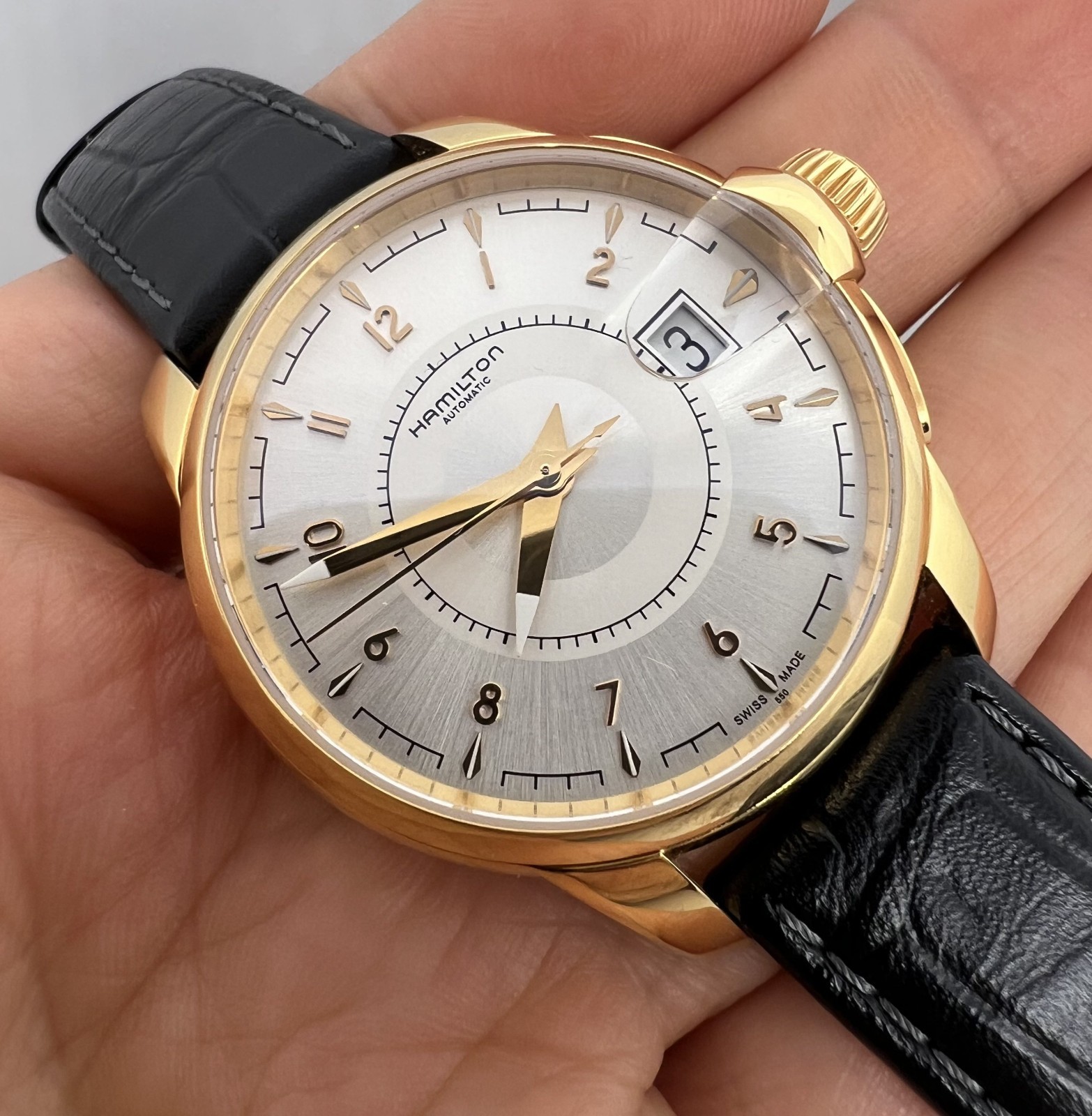 HAMILTON RAILROAD AUTOMATIC REF H404450 AMERICAN … - image 2