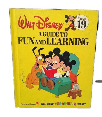 Walt Disney Fun To Learn Library Volume 19 A Guide To Fun and Learning 1983
