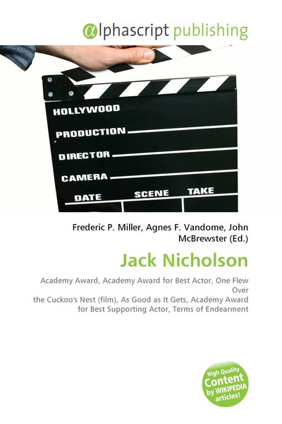 Jack Nicholson Frederic P. Miller (U. A.) Taschenbuch Englisch 2026 OmniScriptum-image